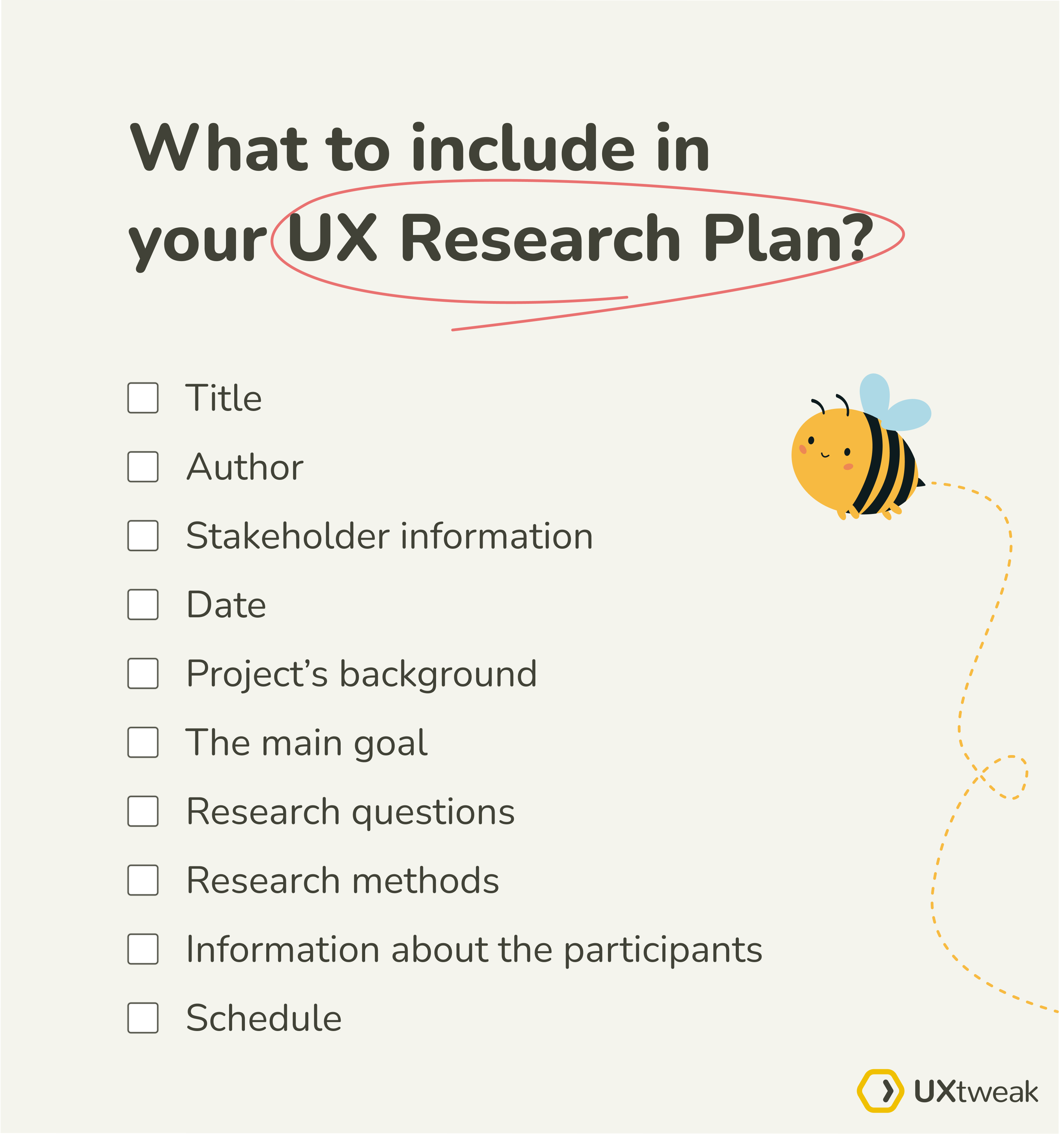 ux research objectives examples