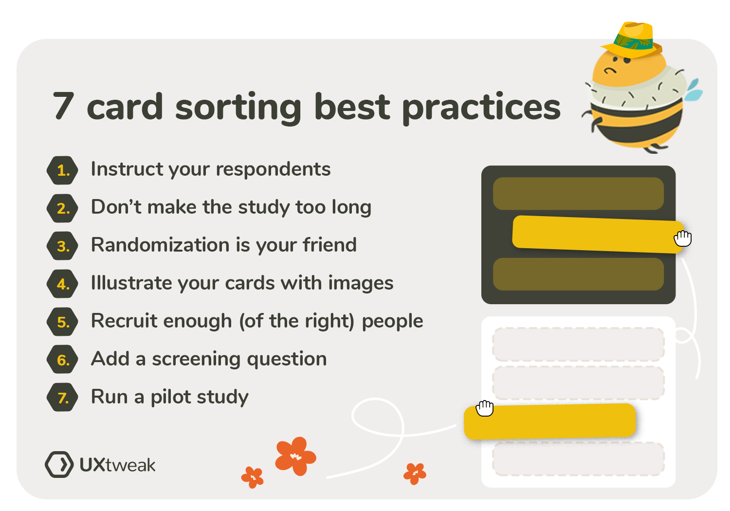 7 card sorting best practices