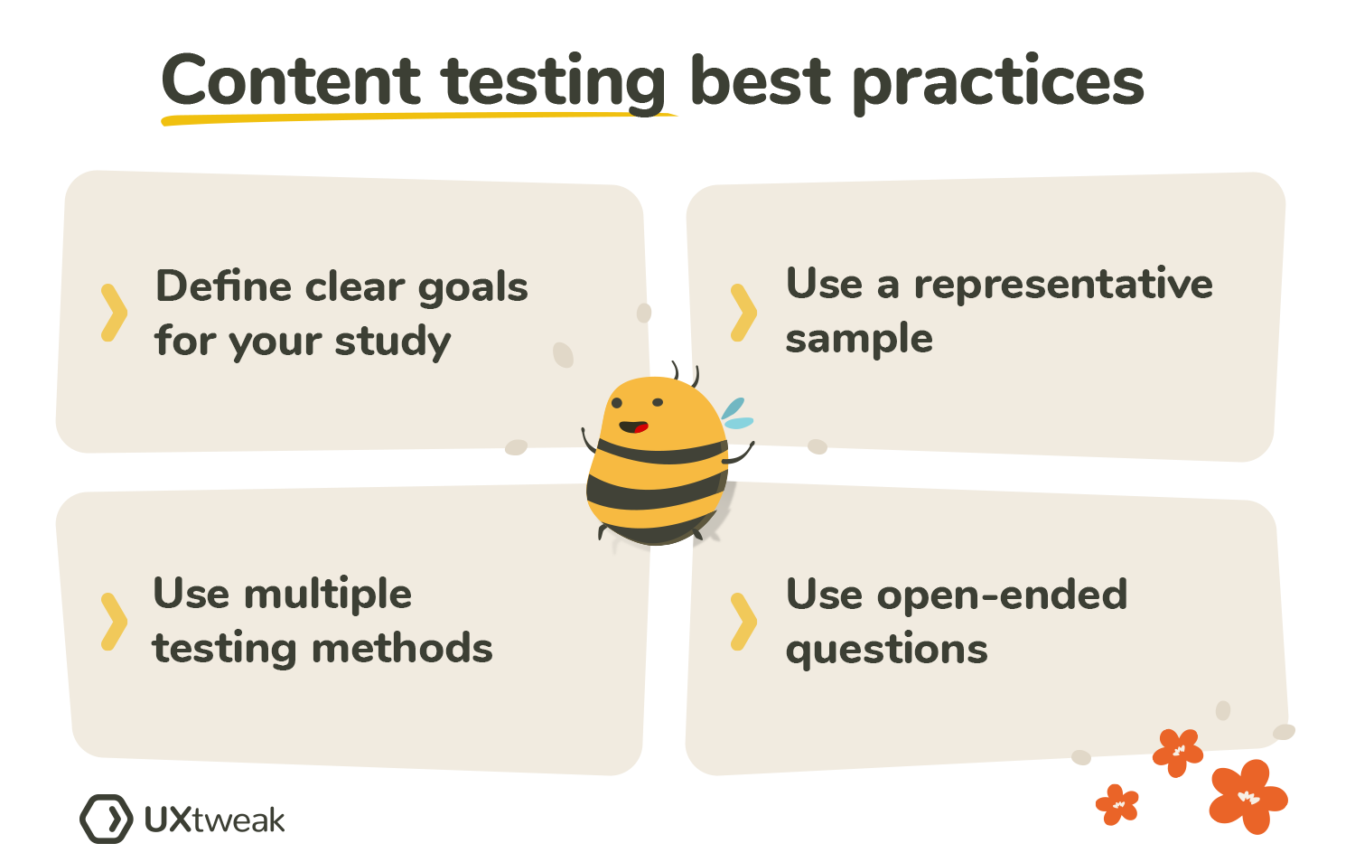 content testing best practices