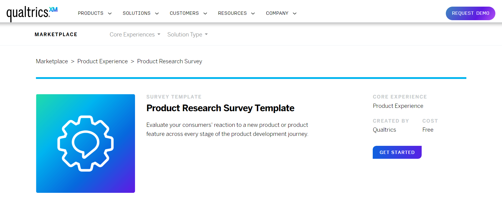 product research template, survey