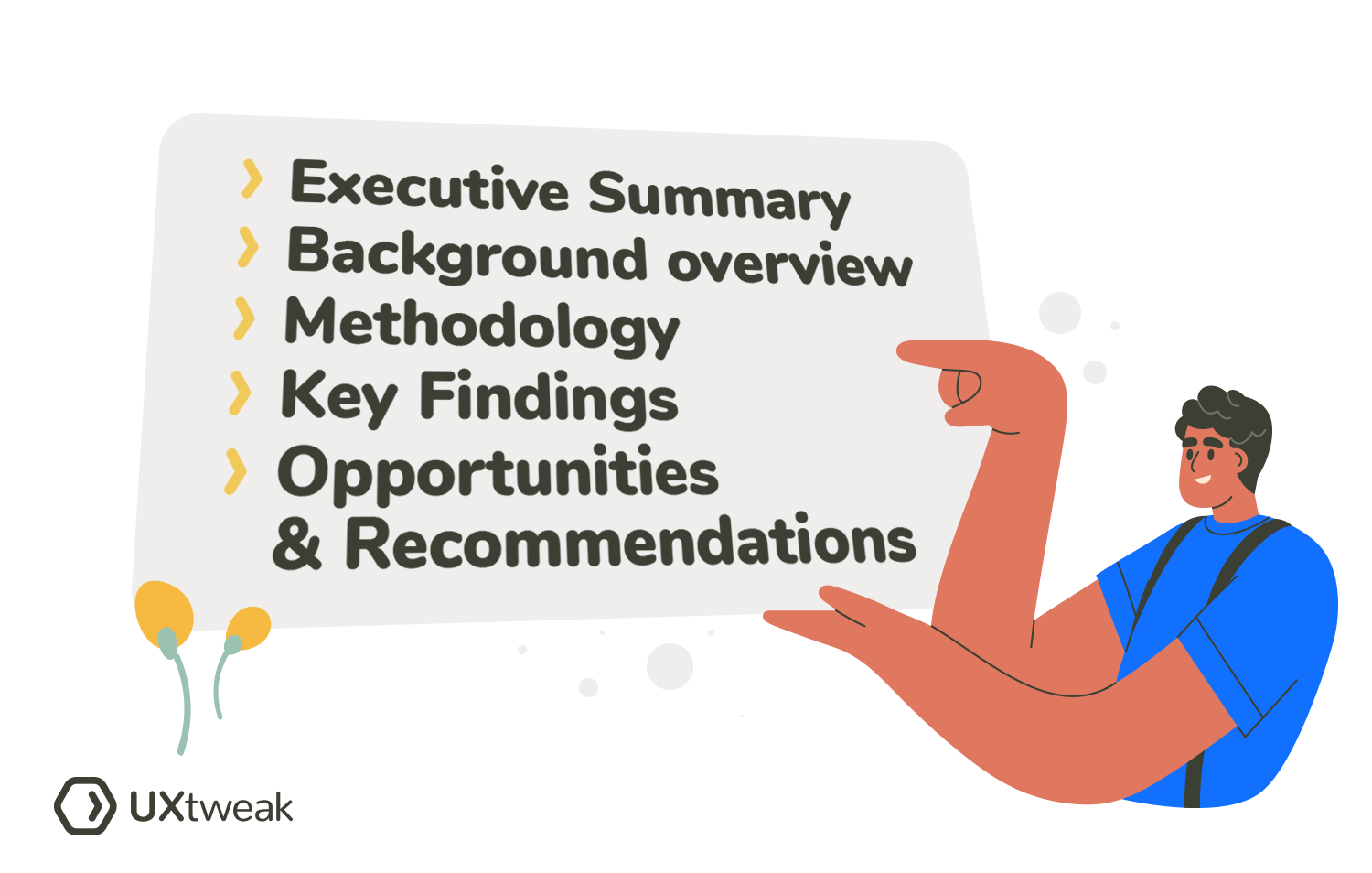 ux research report structure