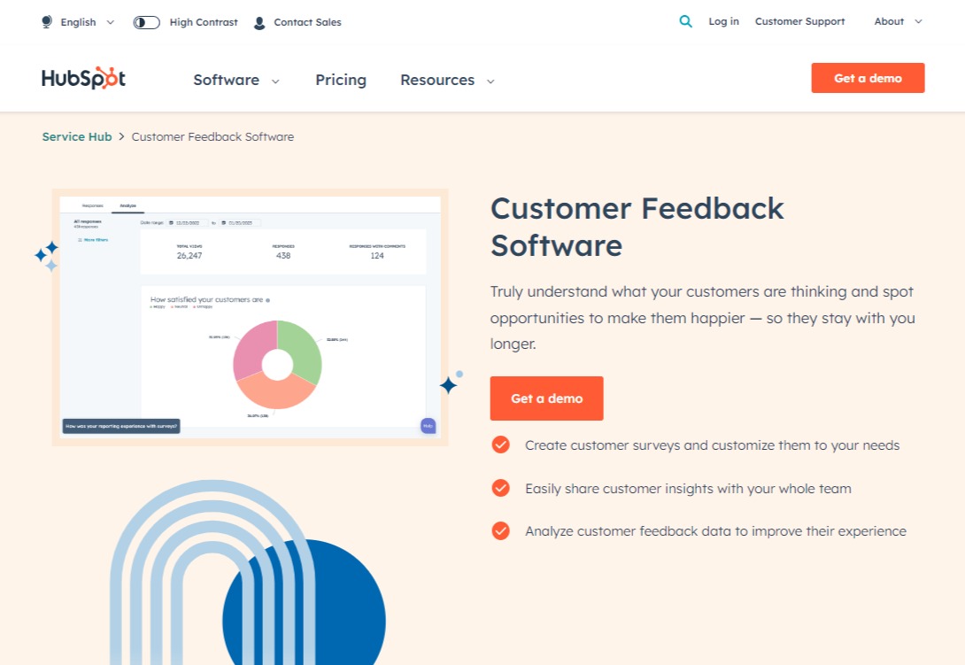 hubspot customer feedback tool