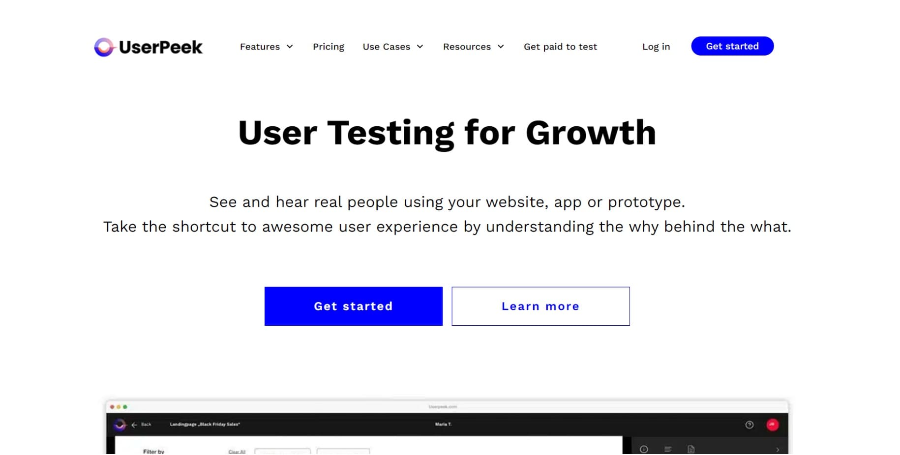 userpeek, usability testing tools